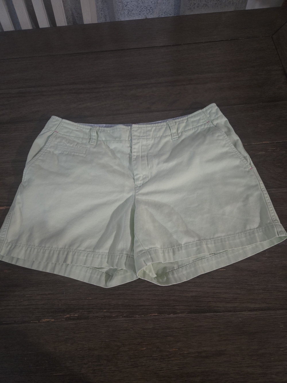Vintage Tommy Hilfiger Chino Shorts Y2K Made in Hong Kong Pistachio Green Size 6
